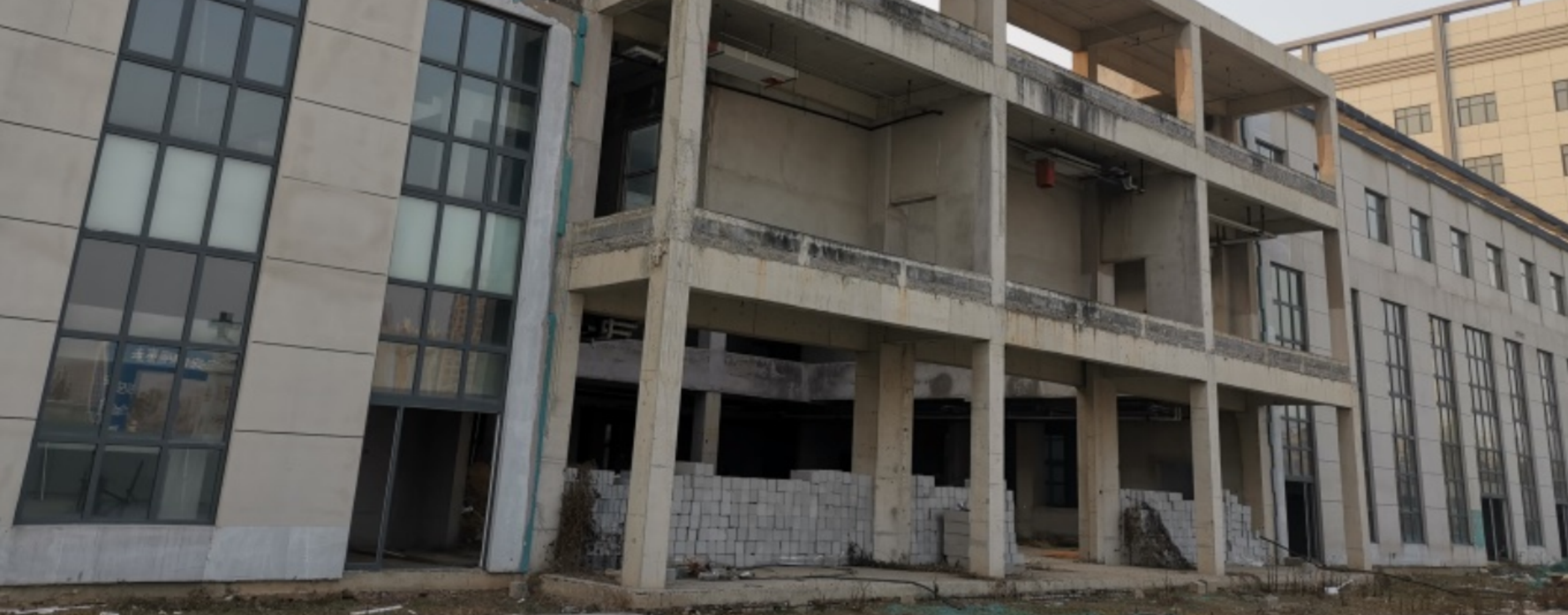 构筑纠偏及地基处置临汾市安次医院迁建工程...
